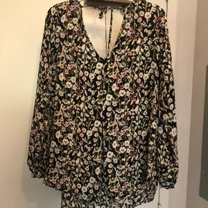 Floral tunic blouse 👚